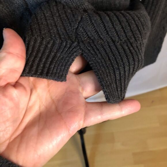 Nautica Charcoal Long Pullover Sweater - Picture 4 of 11